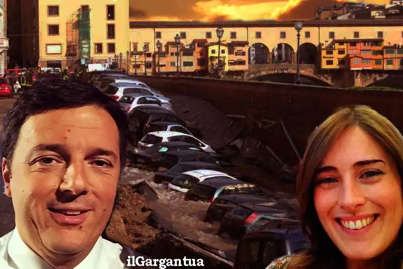 RENZI E BOSCHI Tramonti toscani