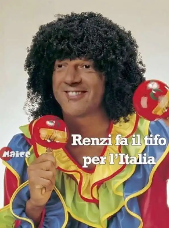 renzi tifa italia