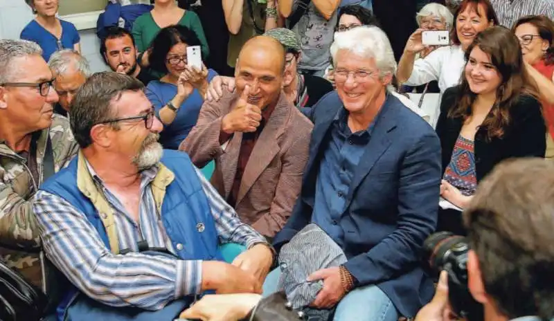 RICHARD GERE A SANT EGIDIO