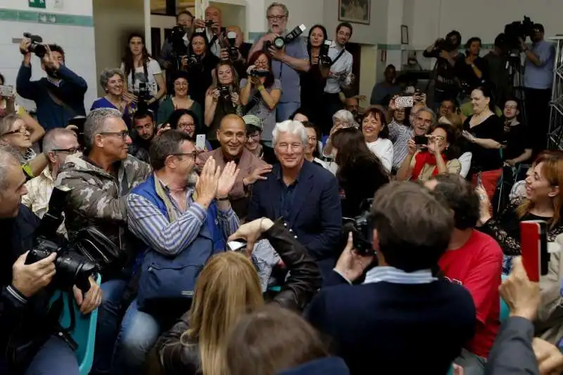 RICHARD GERE A SANT EGIDIO 