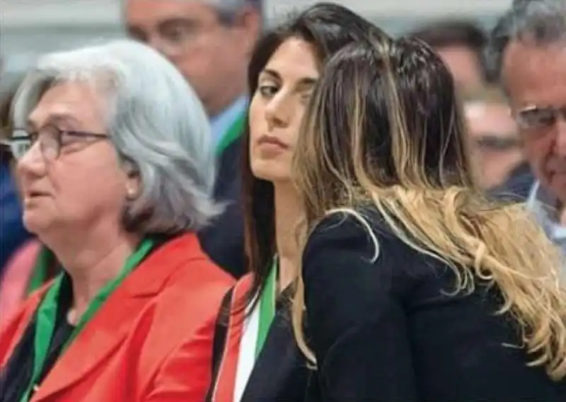 rosy bindi virginia raggi maria elena boschi