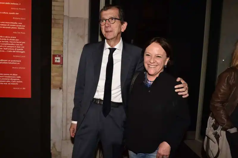 silvio sircana con la moglie livia aymonino