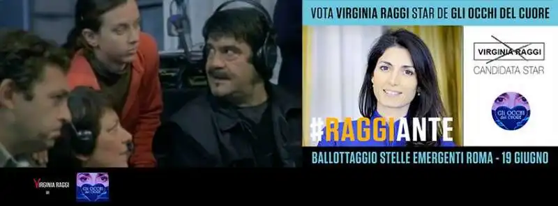 virginia raggi ne gli occhi del cuore