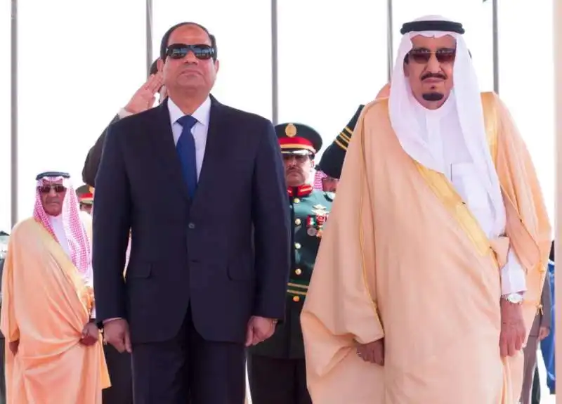 AL SISI CON SALMAN AL SAUD