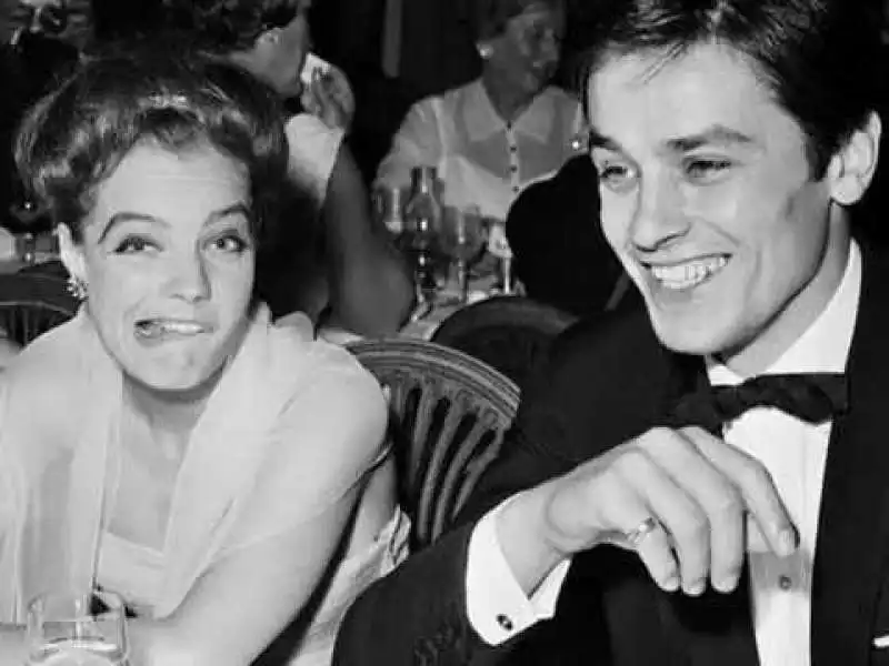 alain delon e romy schneider     