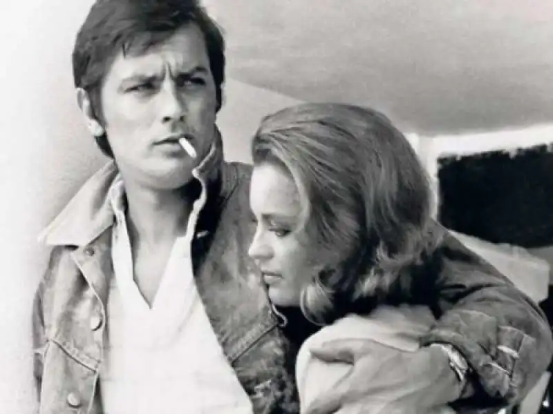 alain delon e romy schneider  