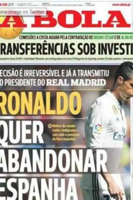 CRISTIANO RONALDO A BOLA