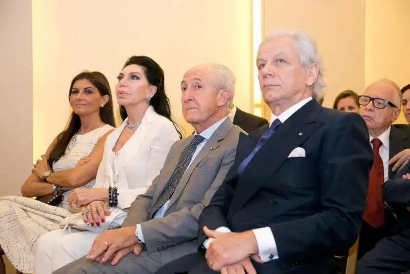 da sinistra carla maira, paola mainetti, giulio maira, valter mainetti