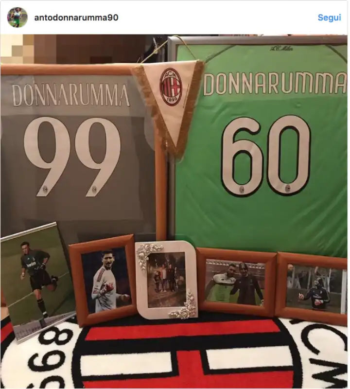 FRATELLO DI DONNARUMMA INSTAGRAM