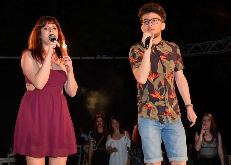 il karaoke di benedetta e nicolo