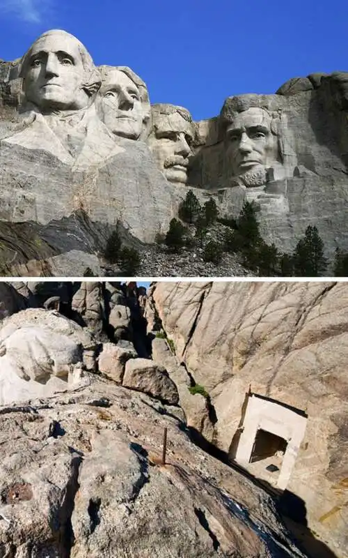 mount rushmore e capsula del tempo