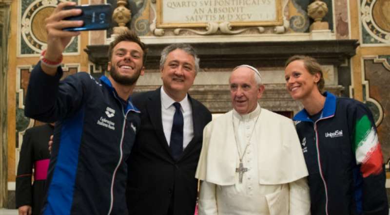 PAPA FRANCESCO PELLEGRINI BARELLI PALTRINIERI