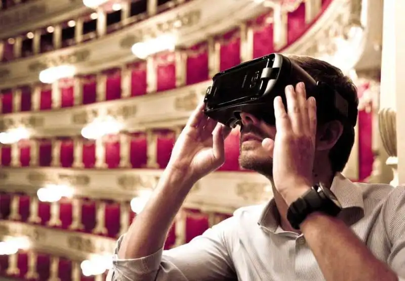 realta virtuale alla scala