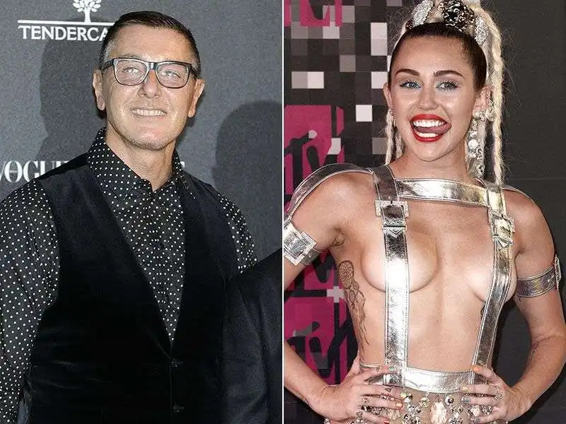 stefano gabbana miley cyrus