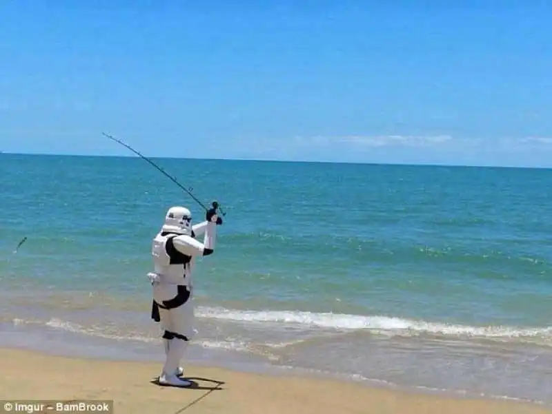 stormtrooper a pesca