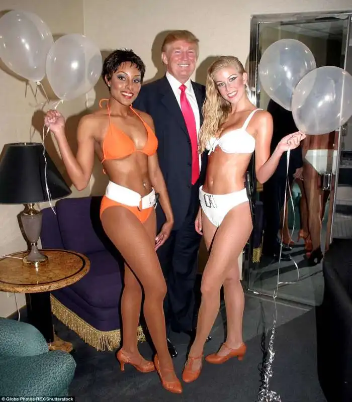 Trump festeggia i primi 60 anni in Atlantic City, in buona compagnia