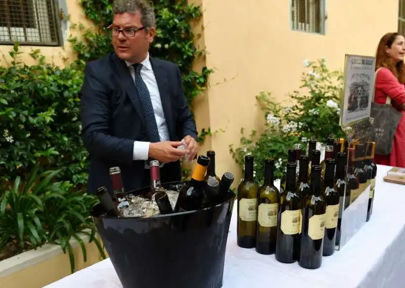 vino per gli ospiti