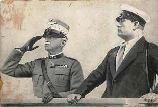 VITTORIO EMANUELE III E MUSSOLINI