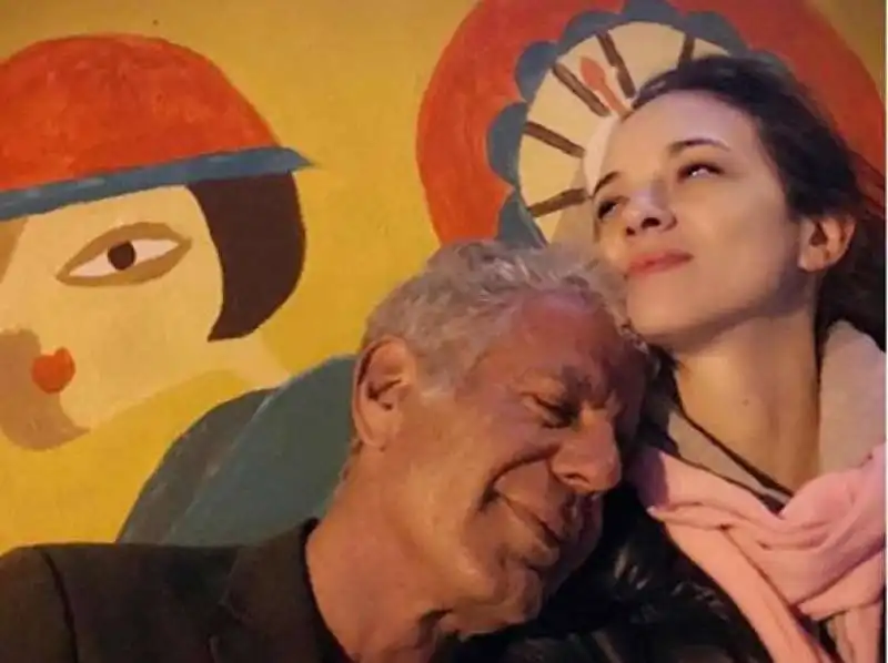 anthony bourdain asia argento