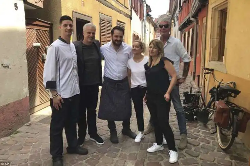 ANTHONY BOURDAIN ERIC RIPERT E IL PRANZO TRE GIORNI PRIMA DEL SUICIDIO