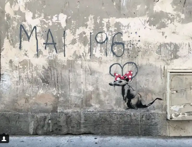 BANKSY PARIGI 1