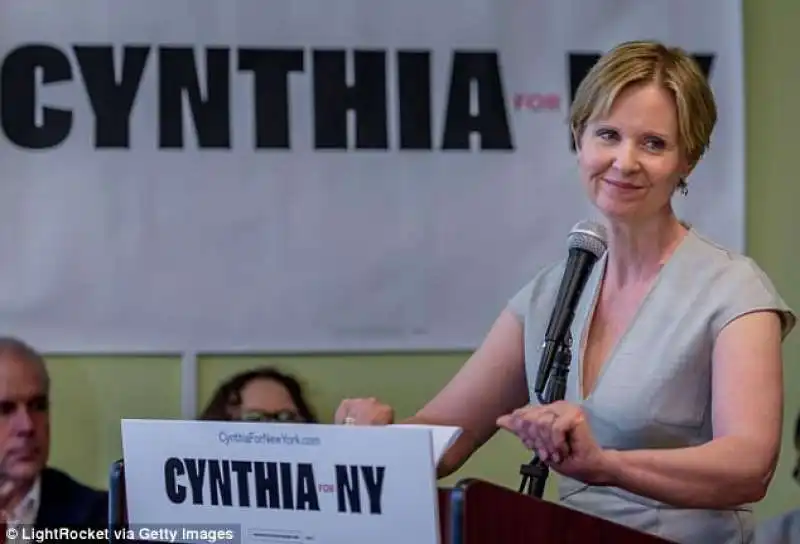 cynthia nixon oggi