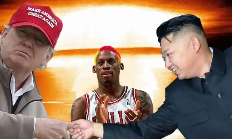 donald trump kim jong un dennis rodman