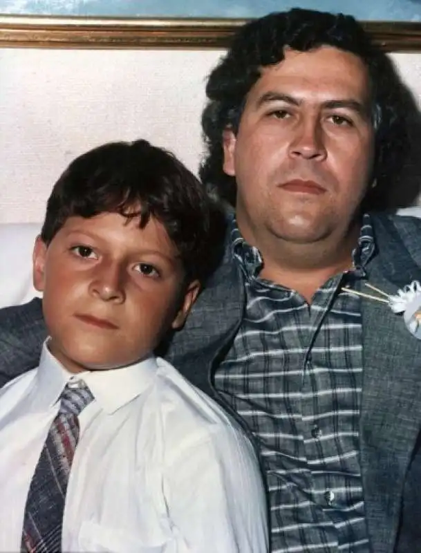 escobar e il figlio sebastian