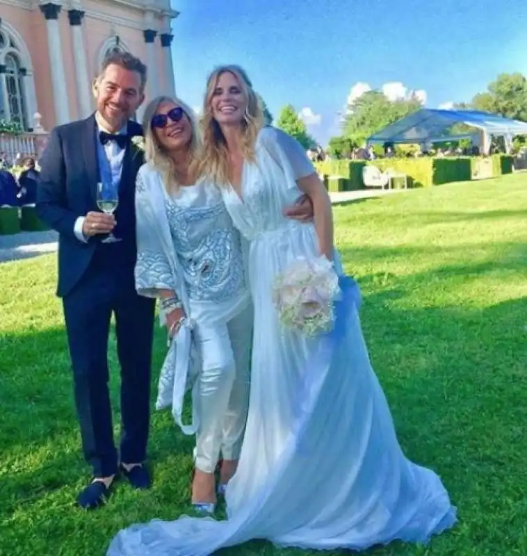 filippa lagerback daniele bossari con mara venier