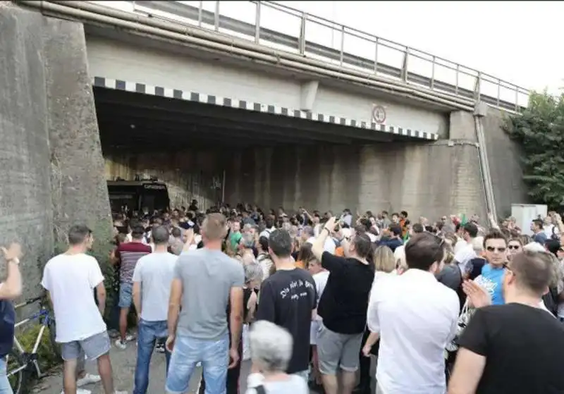 firenze corteo per duccio dini contro i rom 5