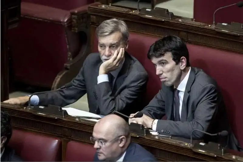 graziano del rio e maurizio martina