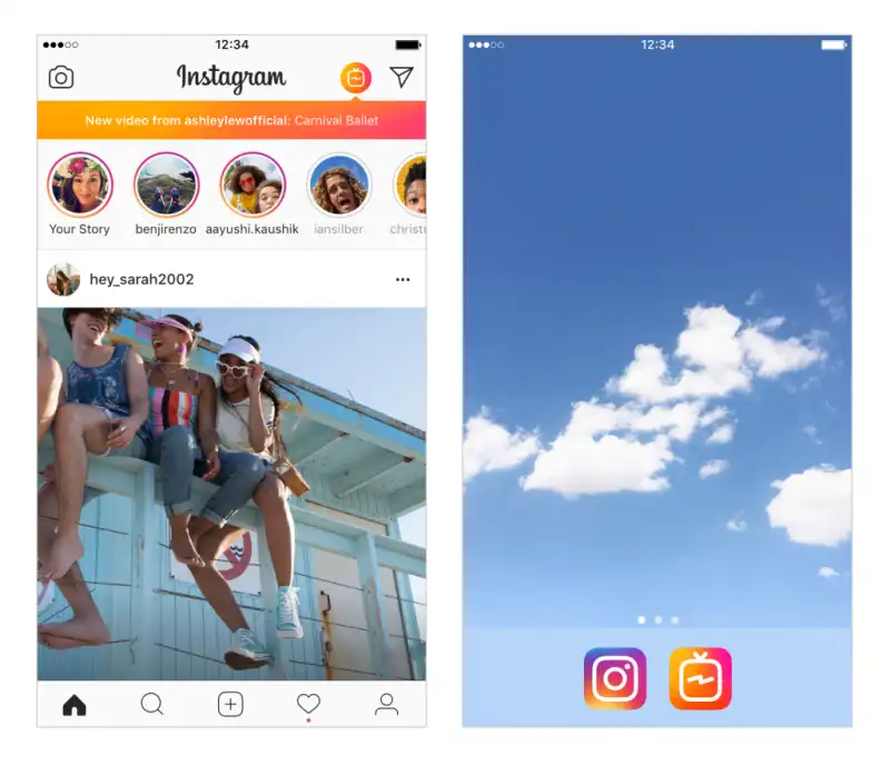 igtv la tv  di instagram