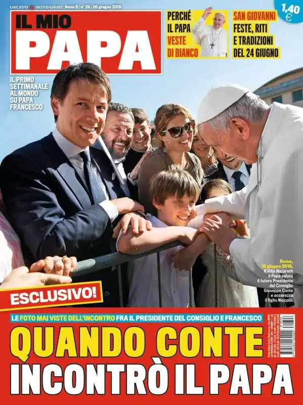 il mio papa cover conte bergoglio