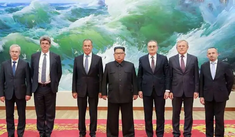 incontro kim jong un e sergej lavrov 4