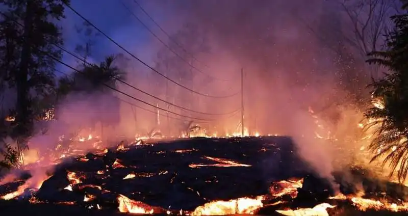 l'eruzione del vulcano kilauea 3