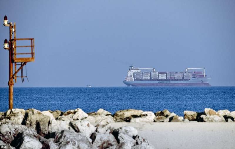 la nave cargo alexander maersk