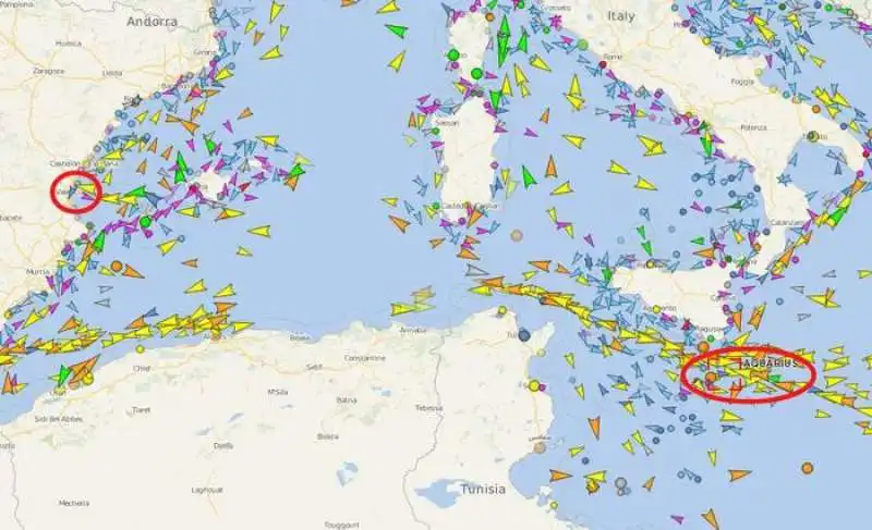 la posizione di aquarius 