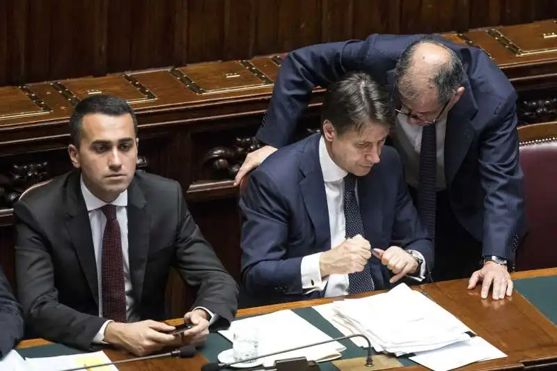 LUIGI DI  MAIO GIOVANNI TRIA GIUSEPPE CONTE