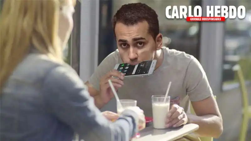 luigi di maio smartphone