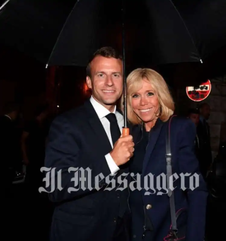 macron e brigitte a roma   foto barillari 