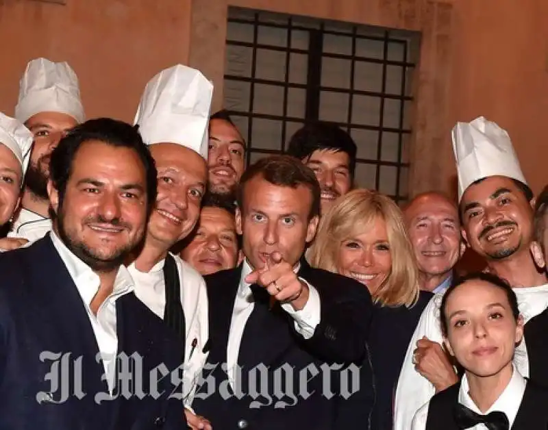 macron e brigitte a roma   foto barillari 3