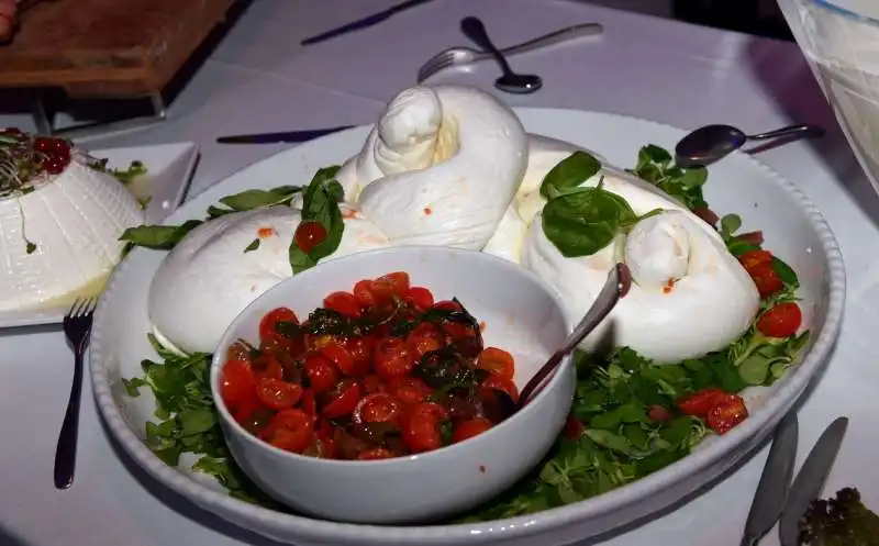 mozzarella di bufala per gli ospiti