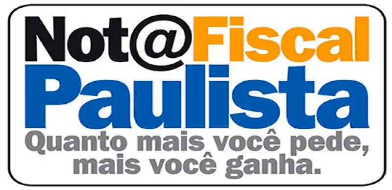 nota fiscal paulista