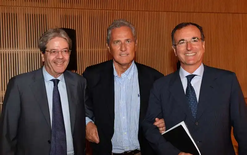 paolo gentiloni  francesco rutelli  franco frattini (2)