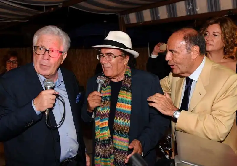 peppino di capri  albano e bruno vespa