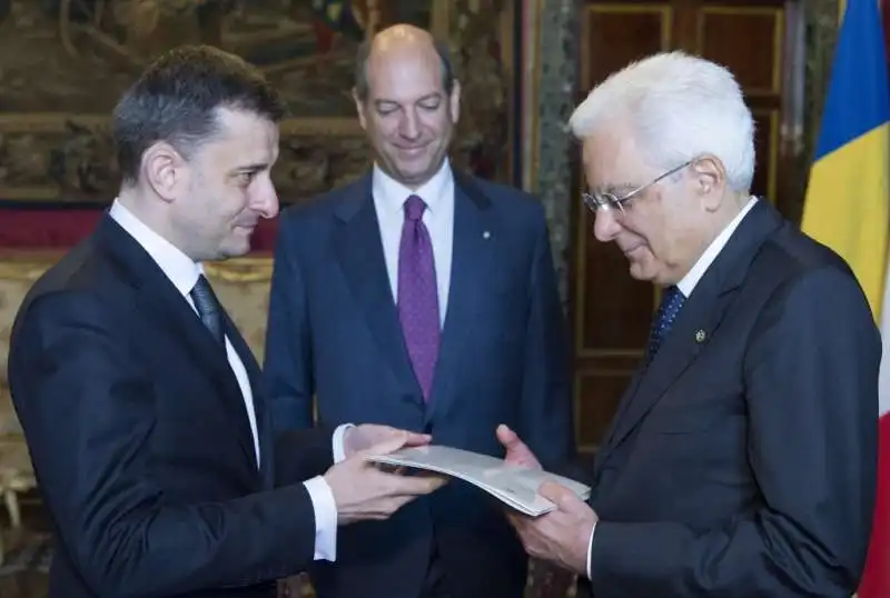 riccardo guariglia e sergio mattarella