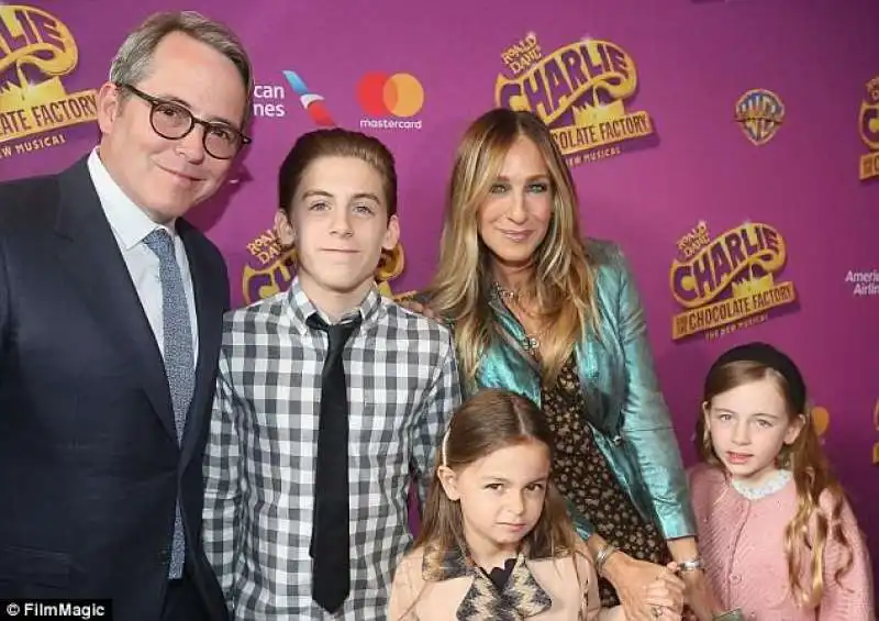 sarah jessica parker e famiglia