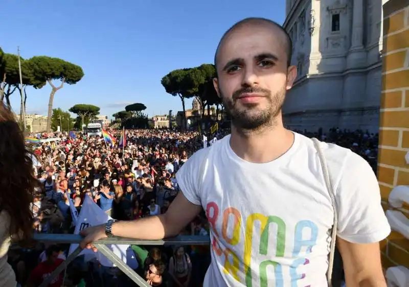 sebastiano secci portavoce del pride di roma