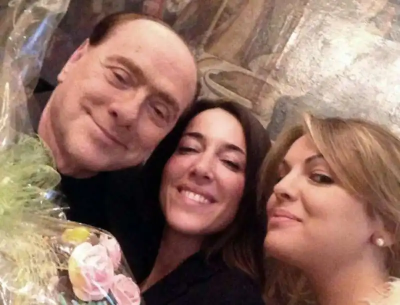 silvio berlusconi licia ronzulli francesca pascale