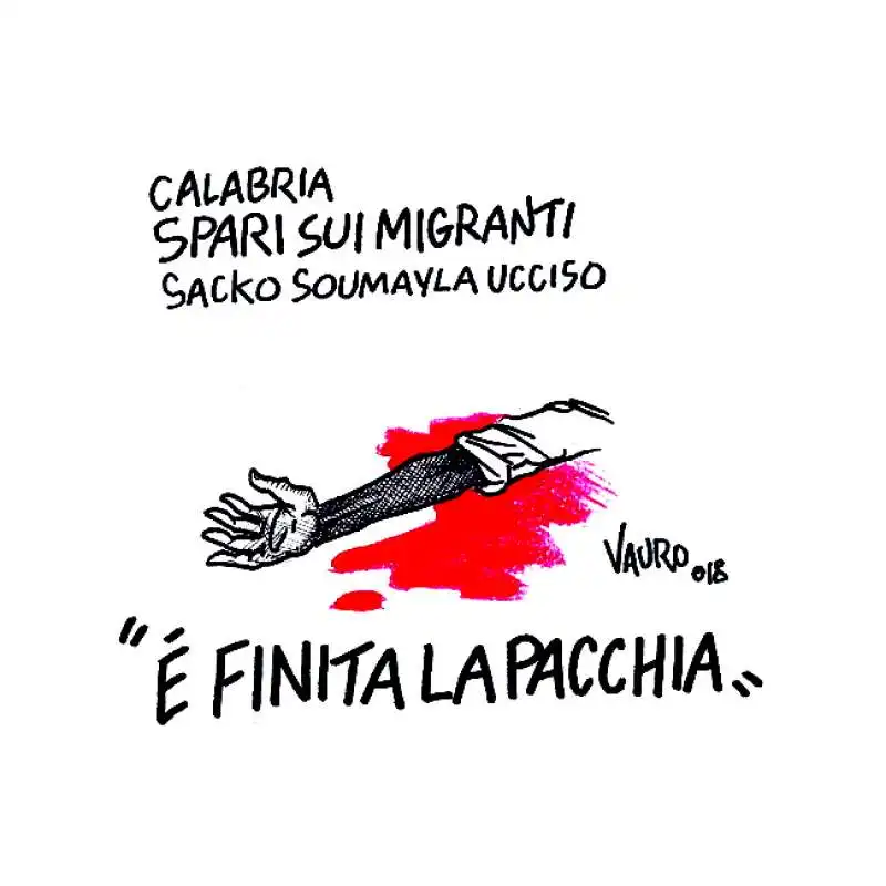 VIGNETTA VAURO - LA MORTE DI SACKO SOUMALIA